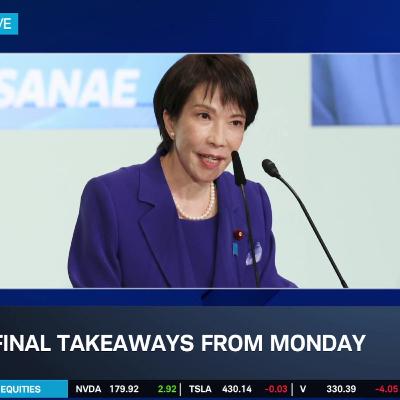 Monday Final Takeaways: Bitcoin Selling Resumes, International Stocks Slide