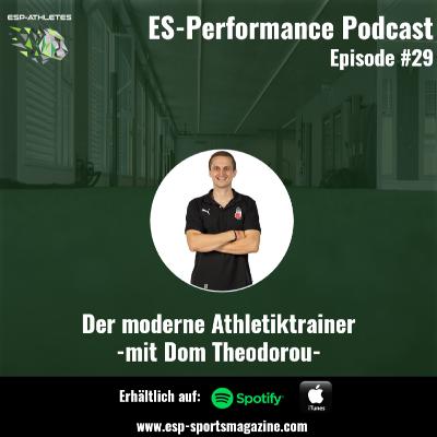 #29 Der moderne Athletiktrainer -mit Dom Theodorou- #29 Der moderne Athletiktrainer -mit Dom Theodorou-