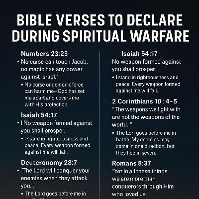 Declaring Victory: Fighting Spiritual Warfare with God’s Word - Deep Dive @NotebookLM