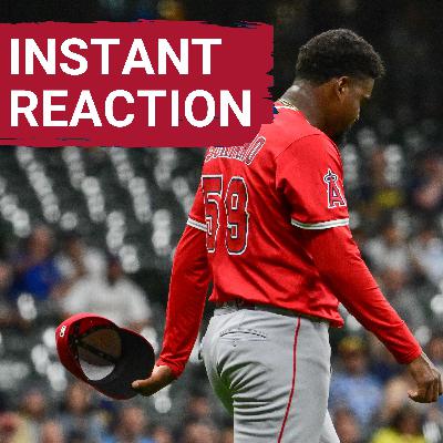 ANGELS POSTCAST: 2-HR Taylor Ward SPOILED by Jose Soriano's struggles & injury in 9-2 loss v Brewers