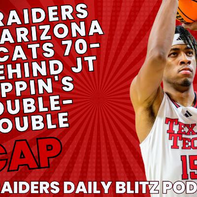 Red Raiders Cage Arizona Wildcats 70-54 Behind JT Toppin's Double-Double