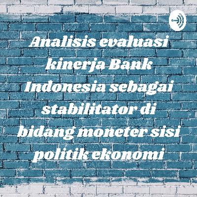 Ekonomi Politik dan Kelembagaan