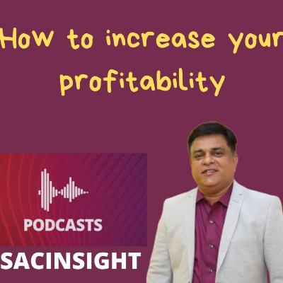 How to increase your profitability