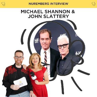 Michael Shannon and John Slattery on confronting Nuremberg