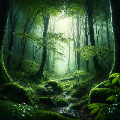 ️ Regen im Wald: Eine Sanfte Melodie für die Seele ️ Regen im Wald: Eine Sanfte Melodie für die Seele