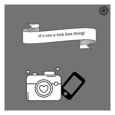 Learning how to take pictures is not a tick box thing.