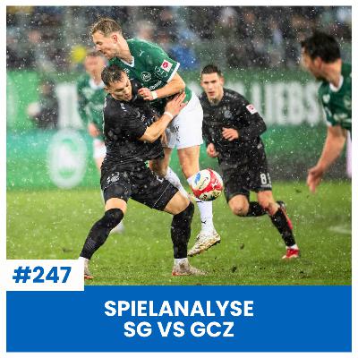 SPIELANALYSE SG VS GCZ | NOMINATION SUISSE PODCAST AWARD 2025 | SÄCHSFOIF #247