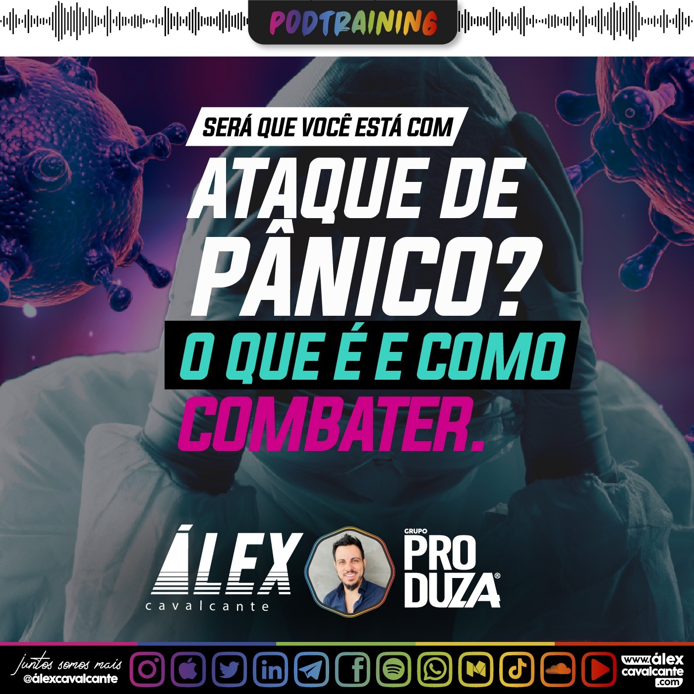 🔴 #40 Ataque de Pânico e Ansiedade no COVID-19: Será que você sofre de ansiedade? Ouça até o final, tire um tempo e perceba-se. episode artwork
