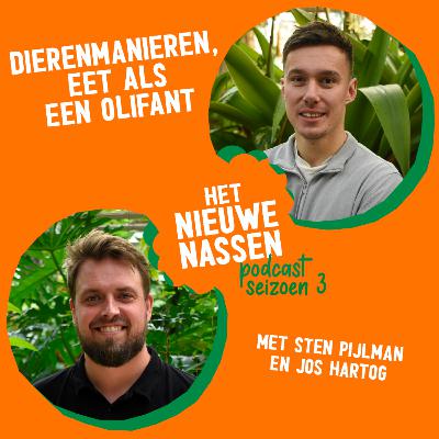 S3.05 Dierenmanieren, eet als een olifant met Sten Pijlman en Jos Hartog van Diergaarde Blijdorp