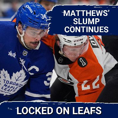 Leafs drop another game as Matthews' goal-scoring slump continues