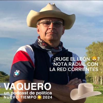 ¿Ruge el león 🦁 Milei?, nota radial con La Red Corrientes