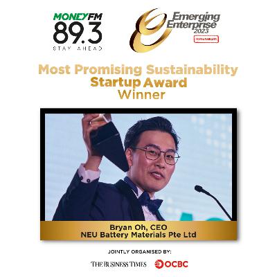 2023 Emerging Enterprise Most Promising Sustainability Startup Award Winner: NEU Battery Materials