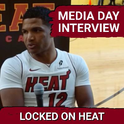 Dru Smith Says Miami Heat Believe In Him, Talks About Defensive Upside | Miami Heat Media Day 2025