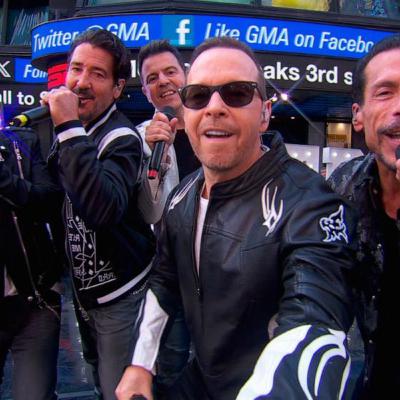 New Kids on the Block perform on 'GMA' 3 decades after 1st performance New Kids on the Block perform on 'GMA' 3 decades after 1st performance