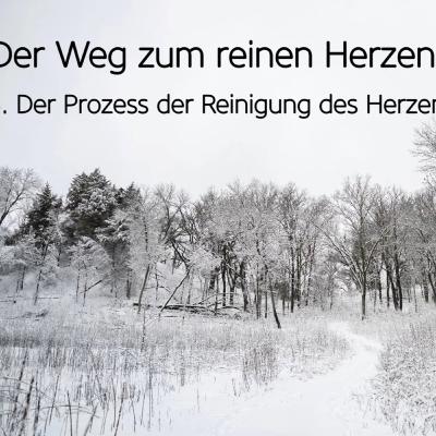 Der Weg zum reinen Herzen (5/9): Der Prozess der Reinigung des Herzens