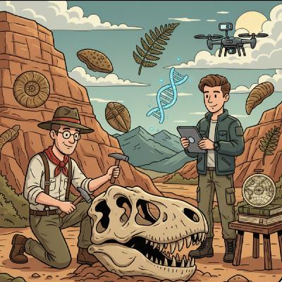 La biografía de la Paleontología. La biografía de la Paleontología.