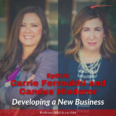 Ep014: Developing a New Business with Carrie Ferroukhi and Candus Hinderer