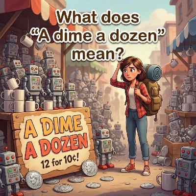 A dime a dozen – Very common