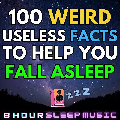 😴 100 Weird Useless Facts to Help You Fall Asleep | Relaxing Facts with White Noise & Deep Sleep Music 💤