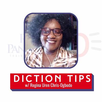 Diction Tip - Commonly Mispronounced Words