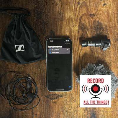 Folge 11: Podcastaufnahme mit dem Smartphone? Aber klar! Folge 11: Podcastaufnahme mit dem Smartphone? Aber klar!