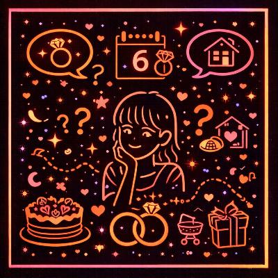 彼氏がプロポーズしない理由とは？アラサー女子のための“重くない”結婚の匂わせ方【第49回】