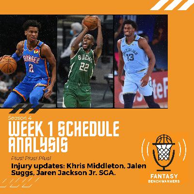 S04DFQ01 - Week 1 Schedule Analysis plus injury updates! Our quickies are back!