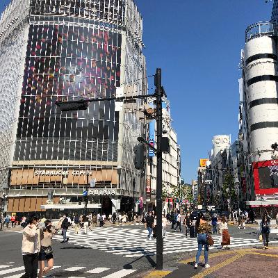 [3D AUDIO] Walking in Shibuya(渋谷）Tokyo, Japan