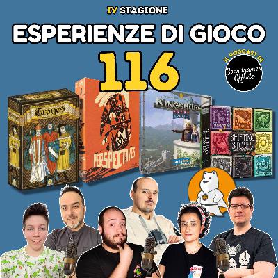 Ep 116 - Perspective; Troyes; Shifting stones; Kingsburg dice