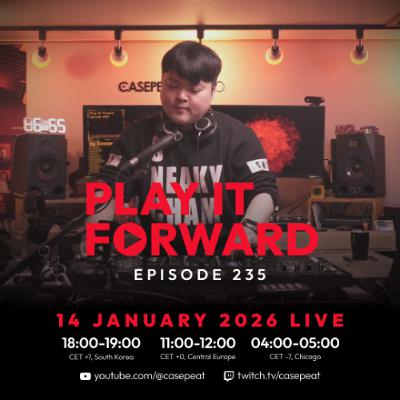 Play It Forward Ep. 235 [Trance & Progressive] by Casepeat - 01/14/26 LIVE