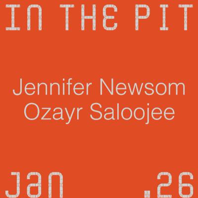 In the Pit Ep 08 - Jennifer Newsom, Ozayr Saloojee, Josh Greene, Meghna Mudaliar, Dom Oti, Hannah Mayer Baydoun + Audrey Fischer In the Pit Ep 08 - Jennifer Newsom, Ozayr Saloojee, Josh Greene, Meghna Mudaliar, Dom Oti, Hannah Mayer Baydoun + Audrey Fischer
