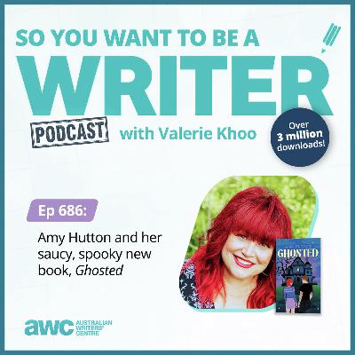 Writing Podcast Episode 686: Amy Hutton and her saucy, spooky new book, 'Ghosted' Writing Podcast Episode 686: Amy Hutton and her saucy, spooky new book, 'Ghosted'