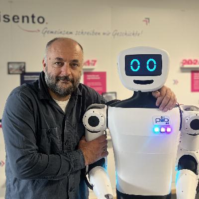 Ein 3D-gedruckter Roboter begeistert Schüler - Shota Qkujava (Isento)