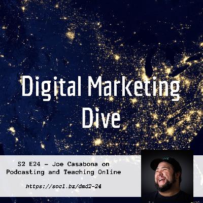 S2 E24 – Joe Casabona on Podcasting and Teaching Online