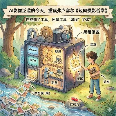 AI影像泛滥的今天，重读弗卢塞尔《迈向摄影哲学》