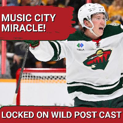 POST CAST: Jared Spurgeon Sends Wild to Olympic Break with 6-5 Overtime Win over Nashville!