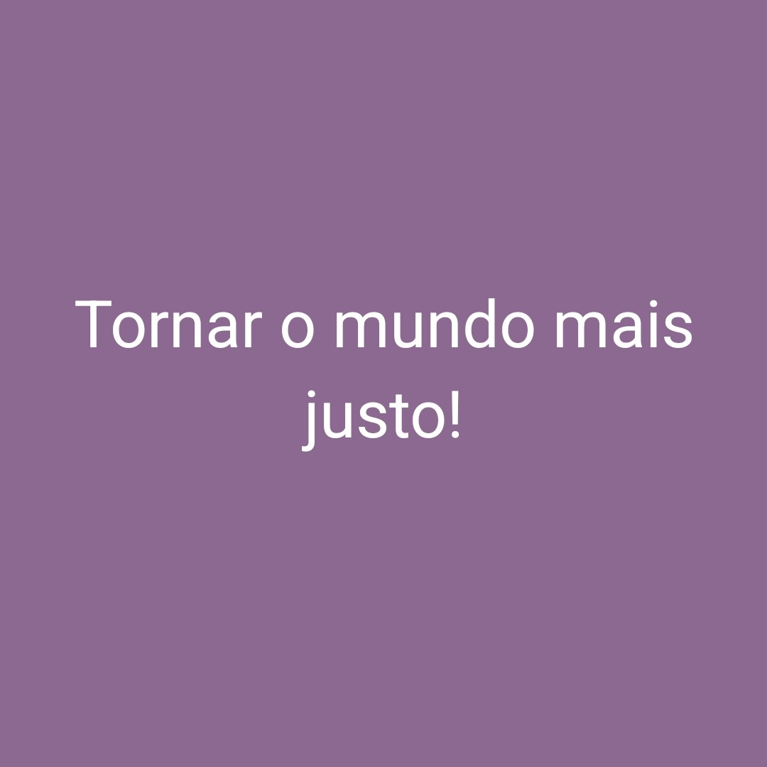 Tornar o mundo mais justo episode artwork