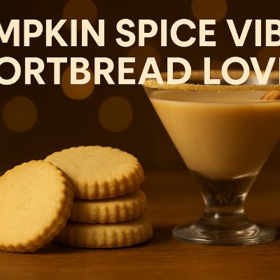 Pumpkin Spice Martini & Buttery Shortbread | The Perfect Fall Pair! 🍂