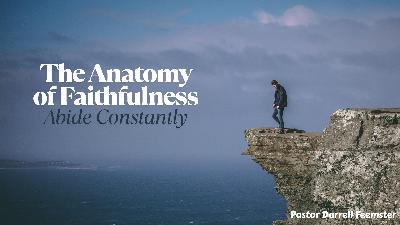 The Anatomy of Faithfulness "Abide Constantly" The Anatomy of Faithfulness "Abide Constantly"