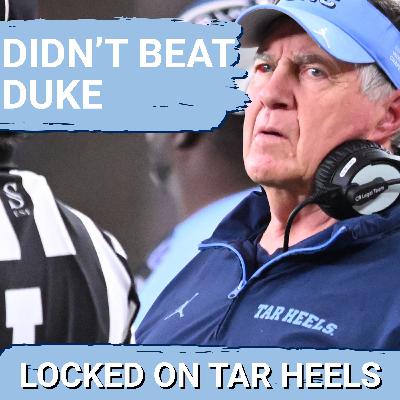 REACTION: UNDISCIPLINED UNC Tar Heels Can't Get Out Of Their Own Way vs. Duke | Bowl Hopes DASHED