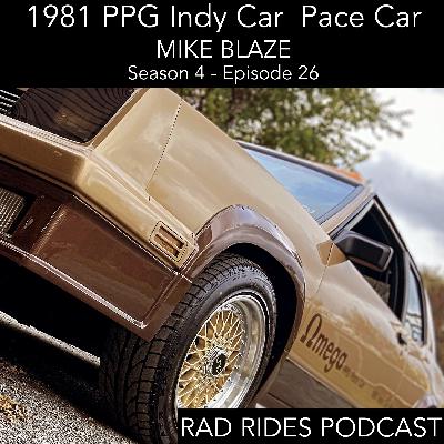 Mike Blaze - 1981 PPG Indy Car World Series Pace Car