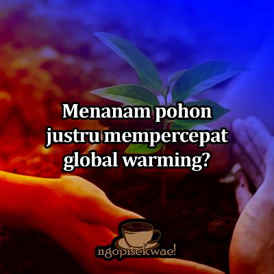 Apakah menanam pohon adalah solusi untuk global warming, atau justu memparahnya?