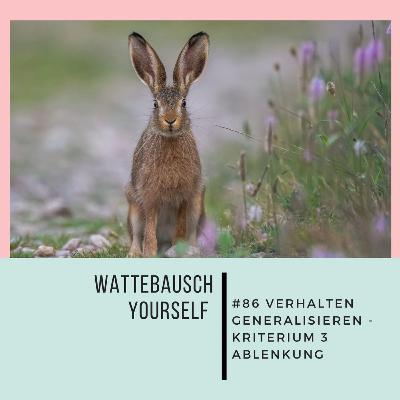 #87 WBY: Verhalten generalisieren - Kriterium 3 Ablenkungen