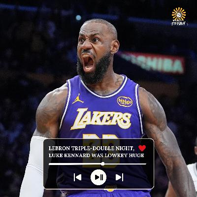 LeBron Triple-Double Night + Luke Kennard Was Lowkey Huge LeBron Triple-Double Night + Luke Kennard Was Lowkey Huge