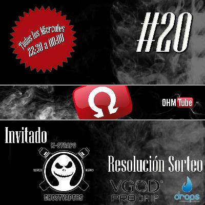 Ohmtube #20 - Invitado Ghostvaper Leather Custom // Sorteo 2 packs de E-Liquids