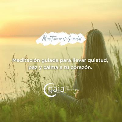 Meditación guiada para llevar quietud, paz y calma a tu corazón. Por Carolina Cancino. Meditación guiada para llevar quietud, paz y calma a tu corazón. Por Carolina Cancino.
