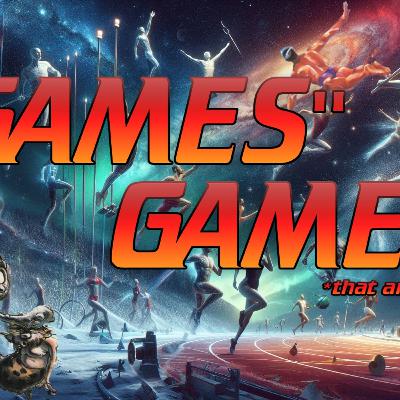 It's "Games" Games this week on ARG Presents! Join a caveman & a clown for these two UNUSUAL titles! It's "Games" Games this week on ARG Presents! Join a caveman & a clown for these two UNUSUAL titles!