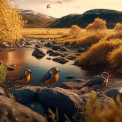 đŋ Ambient Nature Sounds: Birdsong and Gentle River for 8 hours đŋ Ambient Nature Sounds: Birdsong and Gentle River for 8 hours