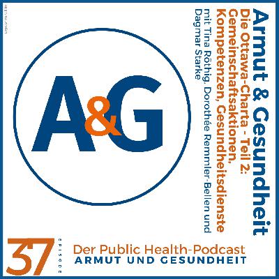 Episode 37: Armut & Gesundheit:  Die Ottawa-Charta Teil 2 - "Gemeinschaftsaktionen", "Kompetenzen", "Gesundheitsdienste"