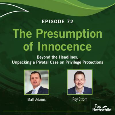 The Presumption of Innocence - Episode 72 The Presumption of Innocence - Episode 72